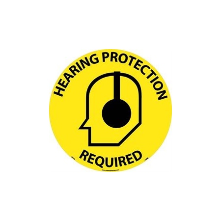 Nmc WALK ON FLOOR SIGN, 17 DIA, WFSM16 WFSM16